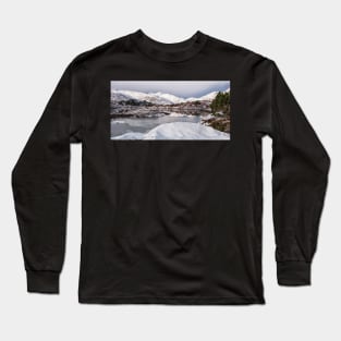 Icy Arctic Reflections Long Sleeve T-Shirt